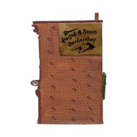 Vintage 1988 Variety Store and Barber Shop: Dept 56 Christmas in the City