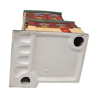 Vintage 1990 Red Brick Fire Station: Dept 56 Christmas in the City