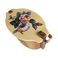 Vintage Basketville Putney Vermont Lidded Basket