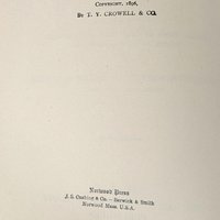 1896 Robert Browning's Poems, Thomas Y Crowell