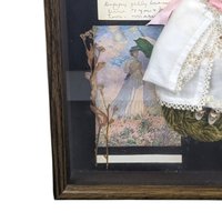 Vintage Victorian Collage Shadow Box