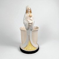 Vintage Artmark Madonna and Child Planter