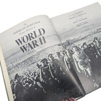 Vintage American Heritage Picture History of World War II Hardcover Book
