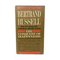 Vintage The Conquest of Happiness: Bertrand Russell Paperback Book