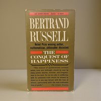 Vintage The Conquest of Happiness: Bertrand Russell Paperback Book