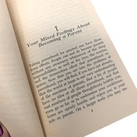 Vintage 1975 Preparing for Parenthood: Dr. Lee Salk Paperback Book