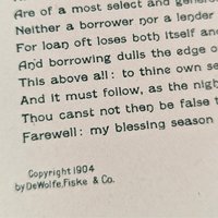 1904 Happy Days: A Shakespeare Birthday Book