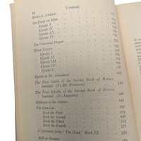 Vintage 1946 The Best of Pope Hardcover Book: George Sherburn Ronald Press