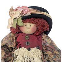 Vintage 1991 Little Souls Gretchen Wilson Mary Anne Doll: Handmade Signed Figurine