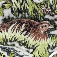 Vintage Pheasant Scene Tapestry