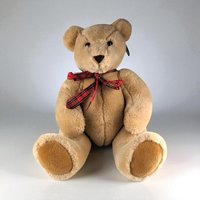 Vintage Tan Polar Puff Teddy Bear