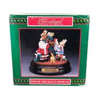 Vintage House of Lloyd Music Box: Wreck the Halls Christmas