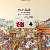 1993 David Winter Birthday Cottage