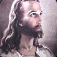 Vintage Turner Framed Head of Christ Wall Art