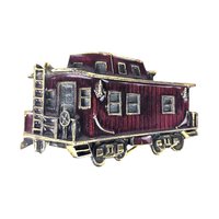 1976 Chicago Caboose Belt Buckle