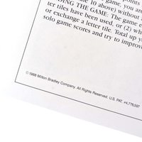 1988 Milton Bradley Upwords: 3D Word Game