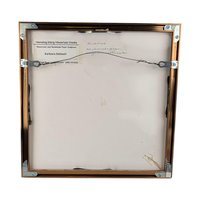 1997 Barbara DeVault Mixed Media Art: 'Decadisk' Framed Original