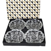 Vintage Anchor Hocking Early American Prescut Ashtrays