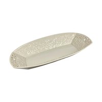Vintage Lenox Jasmine Reticulated Oblong Serving Tray
