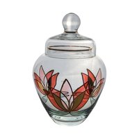 Vintage Hand-Decorated Apothecary Jar