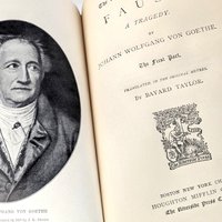 1911 Goethe's Faust Part I: Antique Bayard Taylor Translation Book