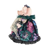 Vintage Handmade Pig Jar Cover