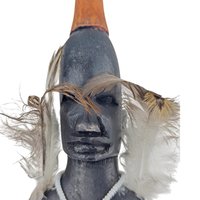 Vintage Hand Carved African Tribal Figure