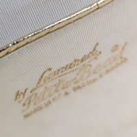 Vintage Cream and Gold Beaded Handbag