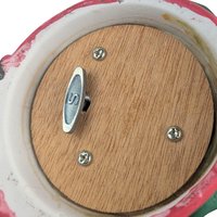 Vintage Ceramic Santa Elf Music Box