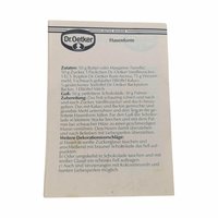 Vintage Dr. Oetker 3D Easter Bunny Baking Mold