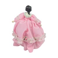 1970s Bradley Musical Pink Dress Doll