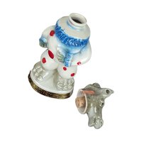 1968 Jim Beam Donkey Decanter: C. Miller Political Clown