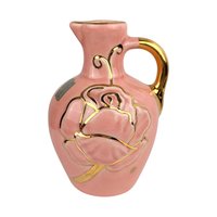 Vintage Pink Ceramic Vase Collection