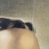 1941 Head of Christ Framed Lithograph: Kriebel and Bates