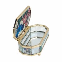 Vintage Joan Baker Glass Jewelry Box