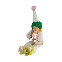 Vintage Musical Clown Shelf Sitter, Marianne's Musical Menagerie