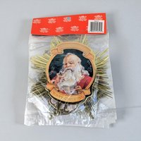 1991 Roman Inc Santa Starburst Ornament Set
