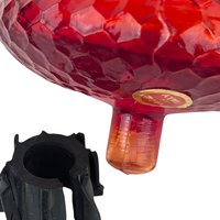 Vintage Italian Brass Wall Mounted Candle Sconces: Set of 2