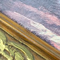 Vintage Still Life Flower Art Treasure Framed Pair