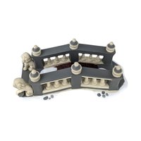 Vintage Dept 56 Heritage Village Lion Bridge Set