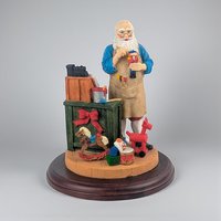 Vintage Jaimy Santa in Workshop Figure