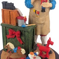 Vintage Jaimy Santa in Workshop Figure