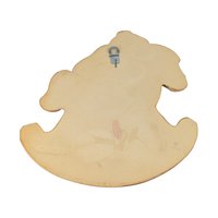 Vintage Frankie's Designs Rocking Horse Wall Hanging