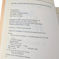 1989 All-New Hints from Heloise Household Guide