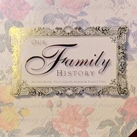 1998 Our Family History Record Book & Photo Album