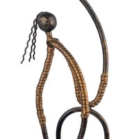 Vintage Lu Lu Collection Metal 2 Candle Holder