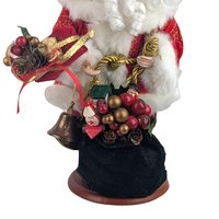 1990s St. Nicholas Square Santa with Bag and Bells