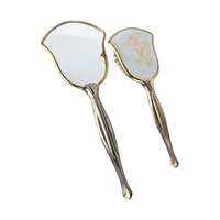 Vintage Hollywood Regency Bird and Floral Vanity Set