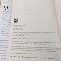 2004 Everything Happens for a Reason Hardcover: Mira Kirshenbaum