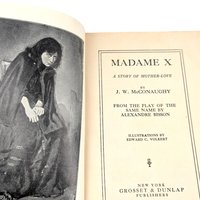 1910 Madame X Hardcover, J.W. McConaughy